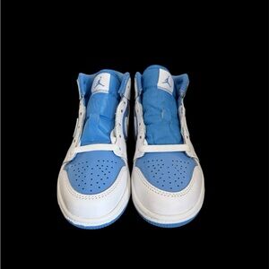 AIR JORDAN 1 MID PS LEGEND BLUE SHOES